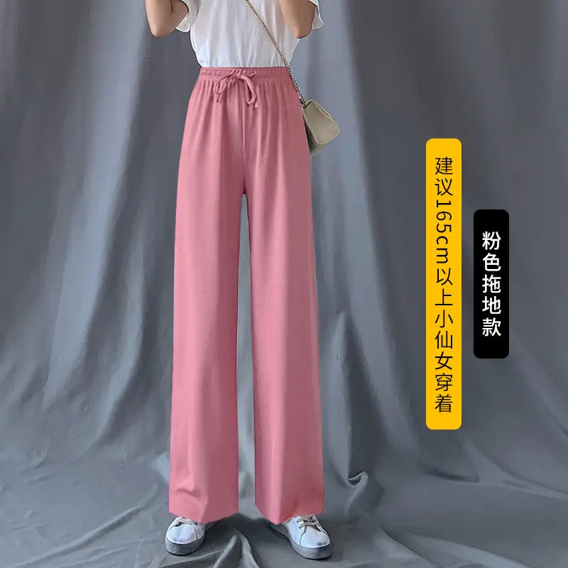 Women's Black Wide Leg Pants Summer 2022 - Image 11