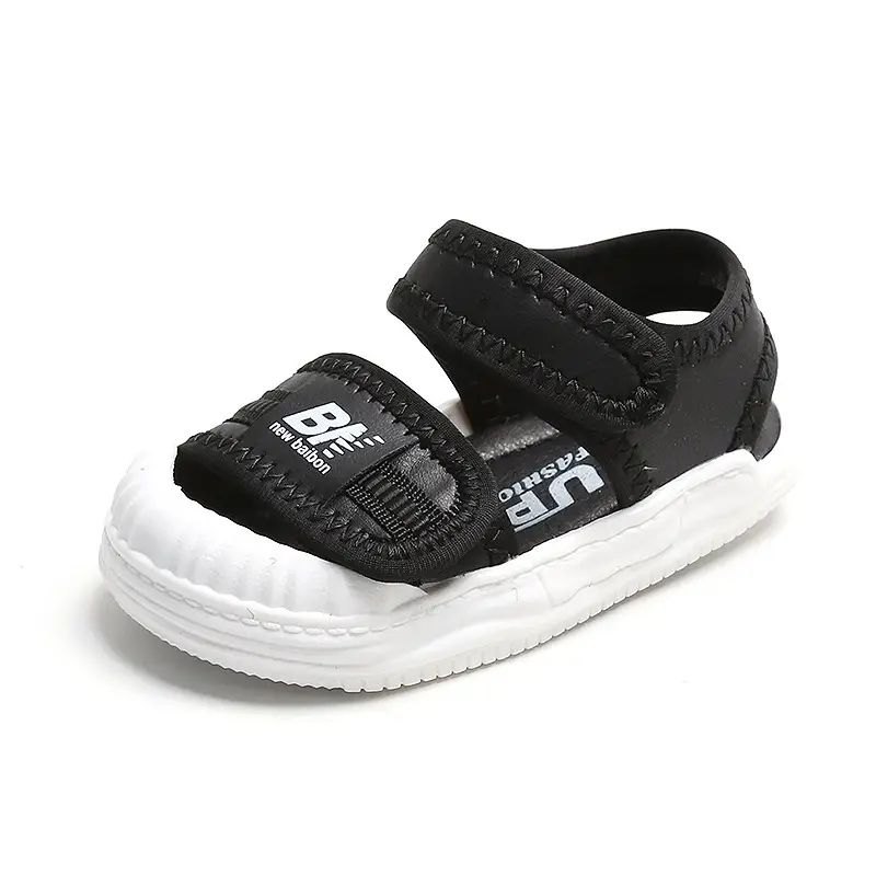 Korean Baby Sandals Soft Soled Closed Toe Beach Shoes