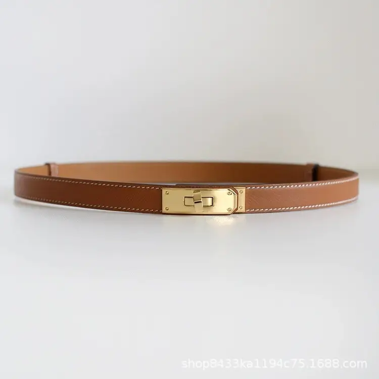 Women's Adjustable Leather Belt with Adjustable Buckle — feature 11