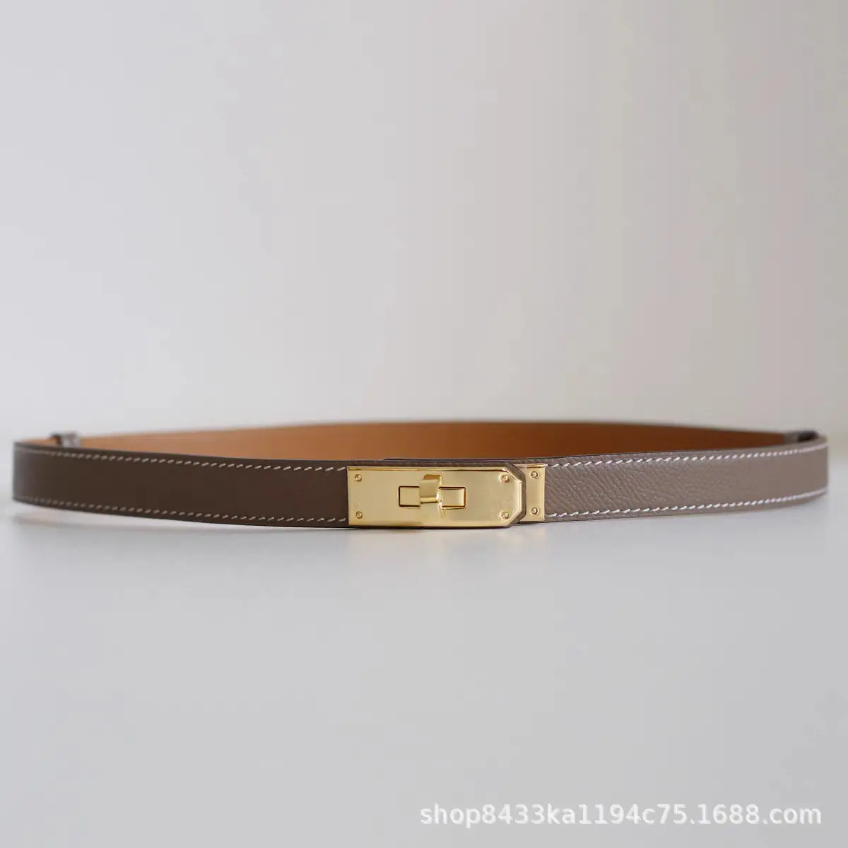Women's Adjustable Leather Belt with Adjustable Buckle — feature 12