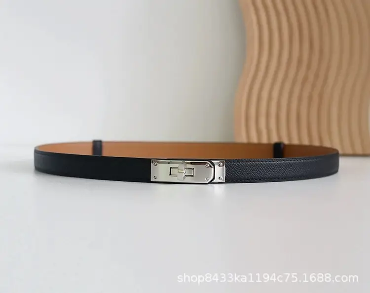 Women's Adjustable Leather Belt with Adjustable Buckle — feature 13