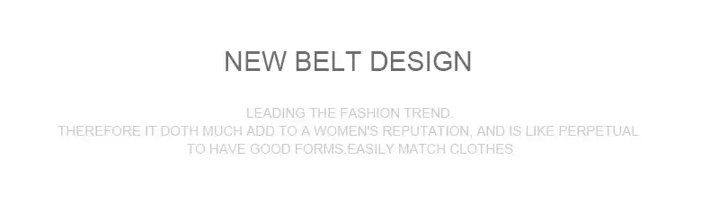 Women's Adjustable Leather Belt with Adjustable Buckle — feature 2