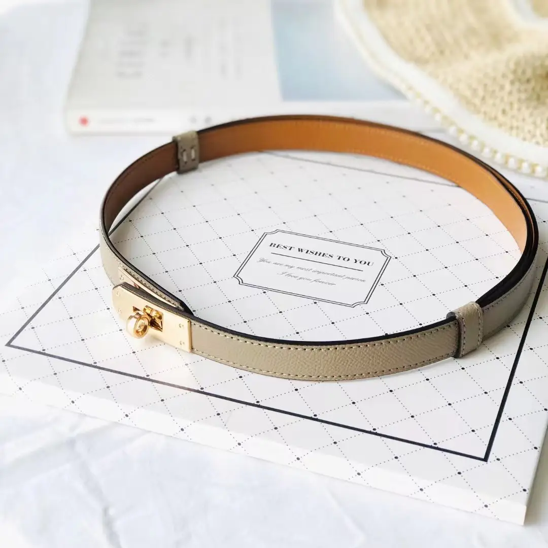 Women's Adjustable Leather Belt with Adjustable Buckle — feature 7