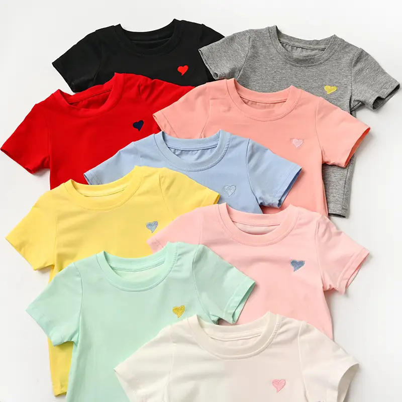 Men Grey Heart Print T-Shirt Small — feature 1