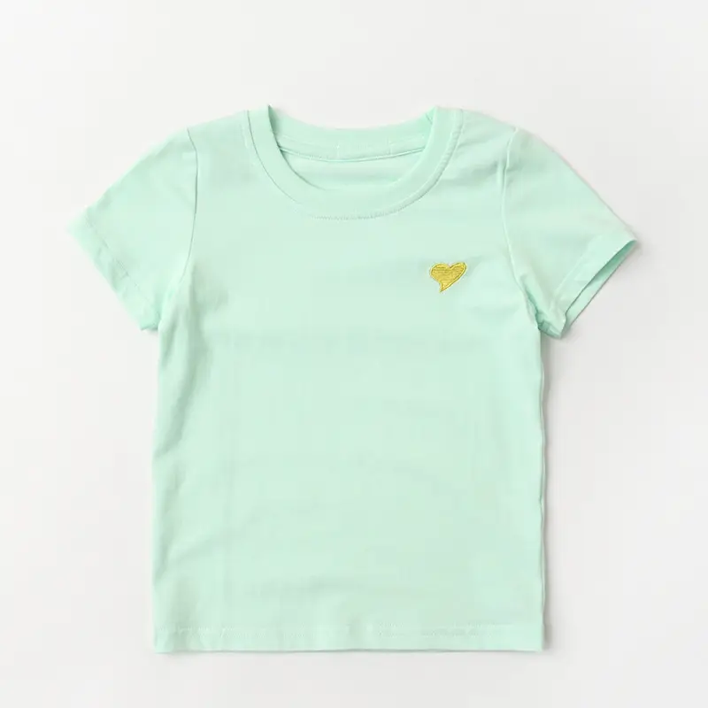 Men Grey Heart Print T-Shirt Small — feature 12