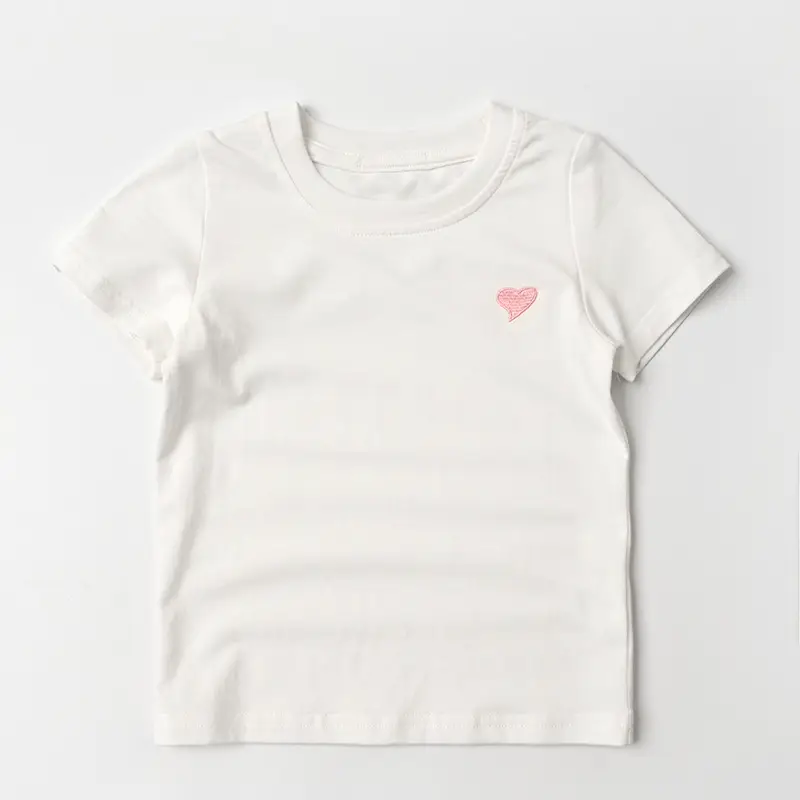 Men Grey Heart Print T-Shirt Small — feature 14