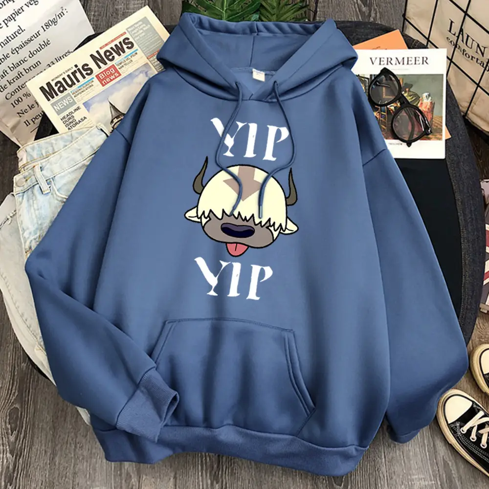 Women Hoodie Black Cartoon Animal Plus Velvet Winter - Image 25