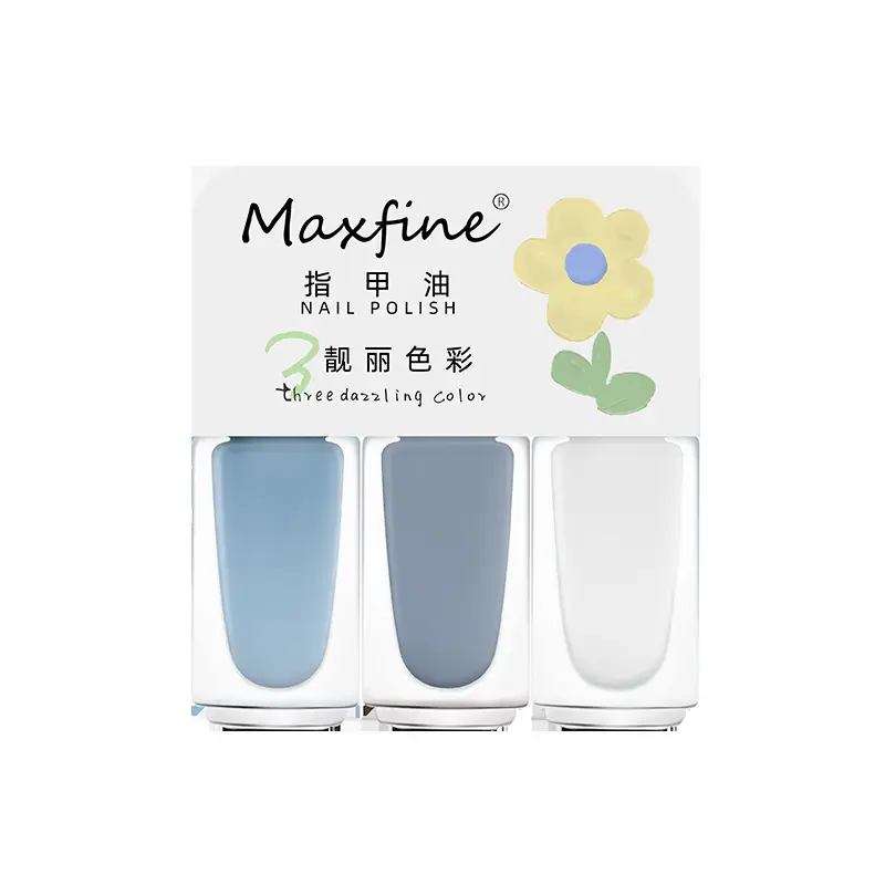 Rainbow Nail Polish Set 3 Bottles Whitening Quick Dry - Image 15