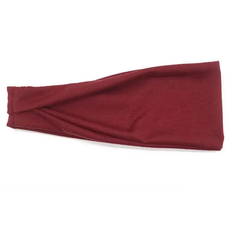 Men's Gray Sweat-Active Hair Band for Yoga Running