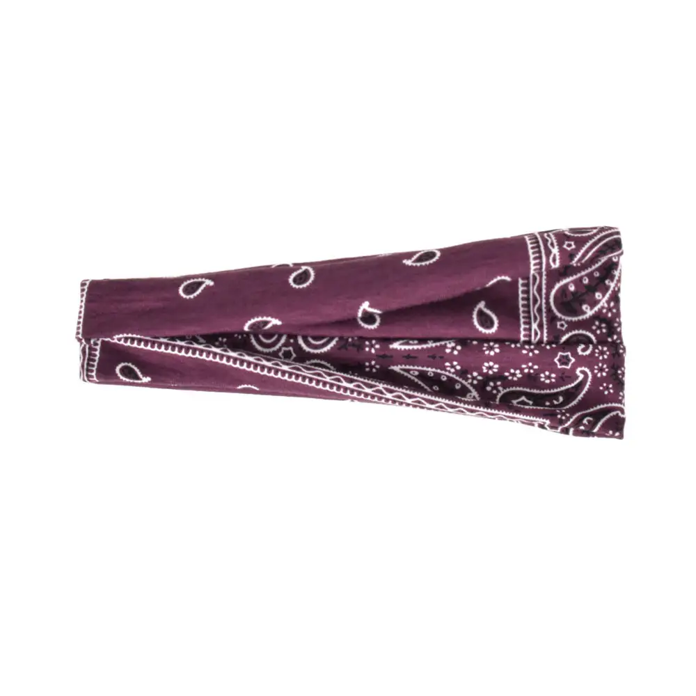 Men's Gray Sweat-Active Hair Band for Yoga Running