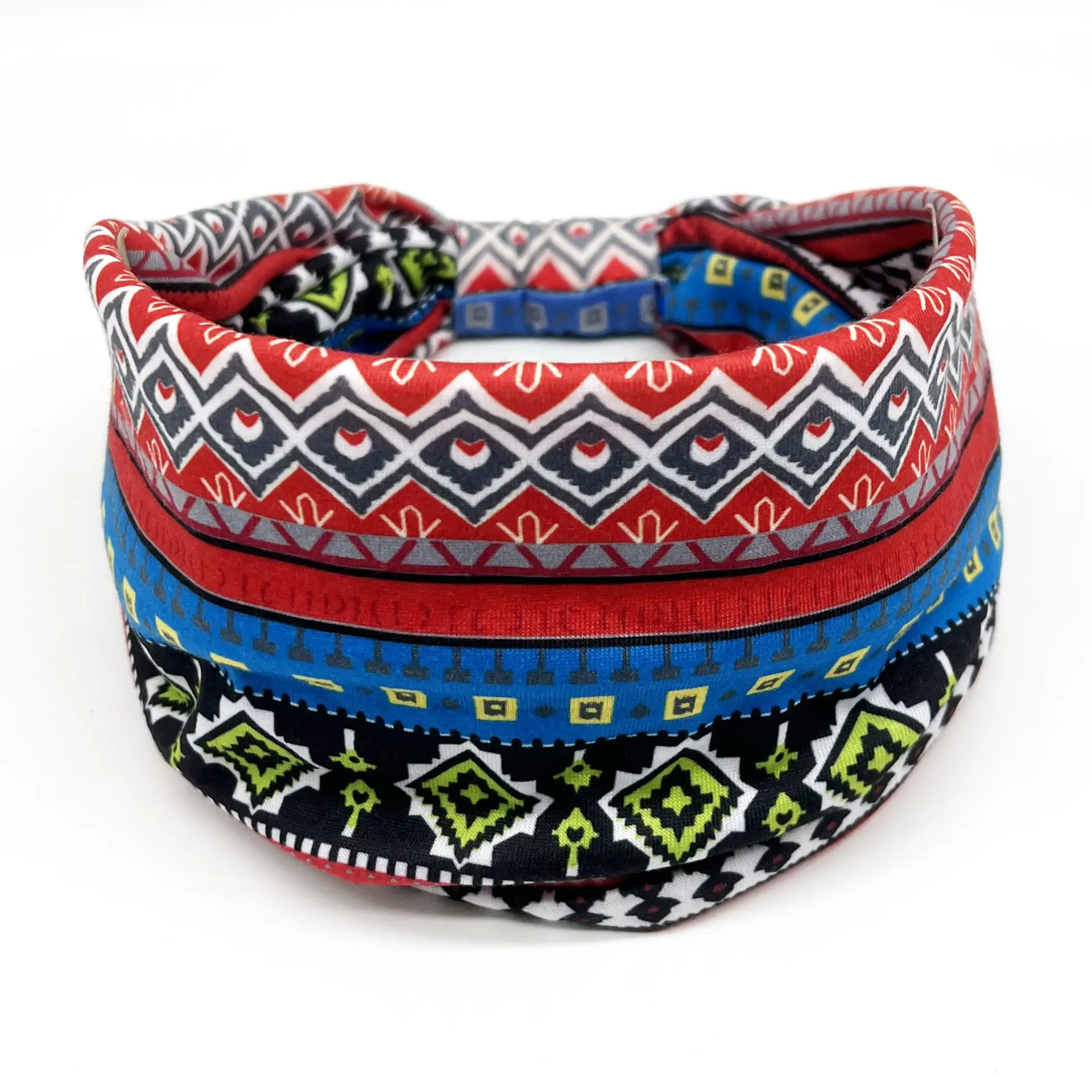 European and American New Bohemian Hair Band Mandala Flower Headband Elastic Sweat Absorbent Women's Wide-brimmed Headband - Image 27