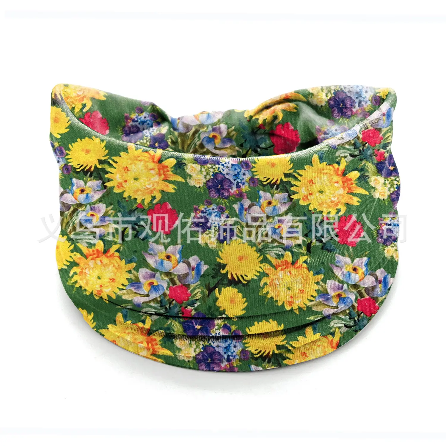 European and American New Bohemian Hair Band Mandala Flower Headband Elastic Sweat Absorbent Women's Wide-brimmed Headband - Image 56