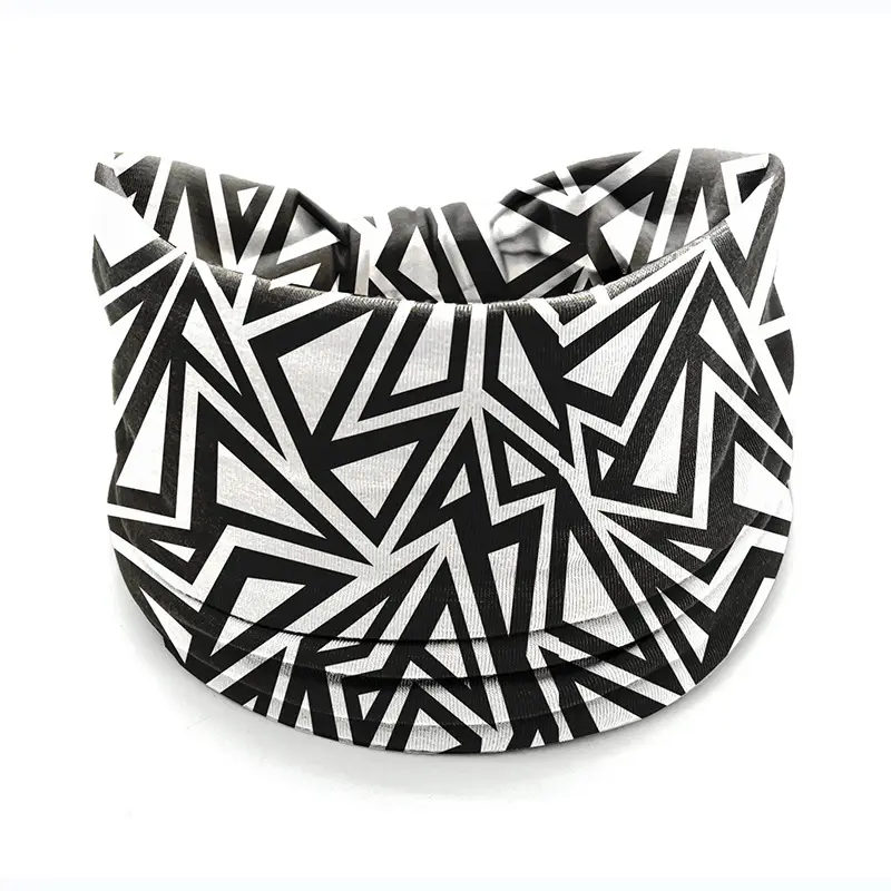 European and American New Bohemian Hair Band Mandala Flower Headband Elastic Sweat Absorbent Women's Wide-brimmed Headband - Image 60