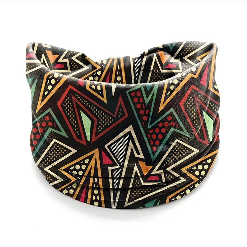 European and American New Bohemian Hair Band Mandala Flower Headband Elastic Sweat Absorbent Women's Wide-brimmed Headband - Image 63