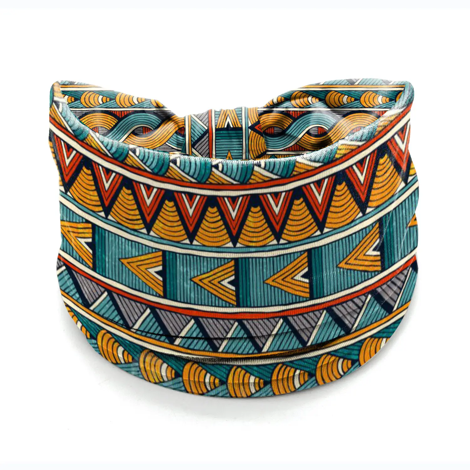European and American New Bohemian Hair Band Mandala Flower Headband Elastic Sweat Absorbent Women's Wide-brimmed Headband - Image 74