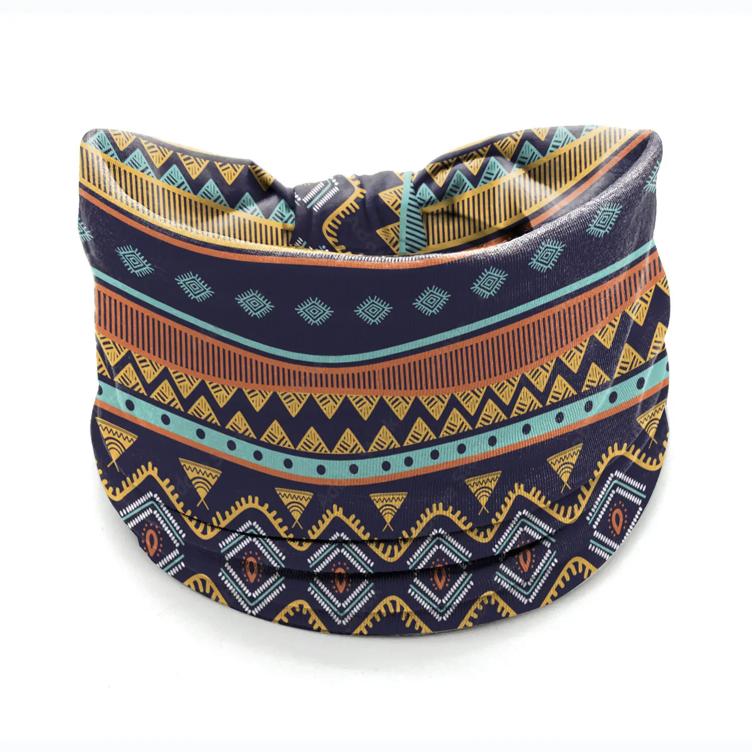 European and American New Bohemian Hair Band Mandala Flower Headband Elastic Sweat Absorbent Women's Wide-brimmed Headband - Image 82