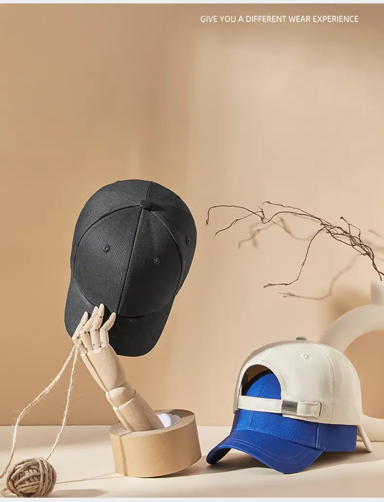 Blue Japanese Light Board Baseball Cap Short Bristle — feature 19