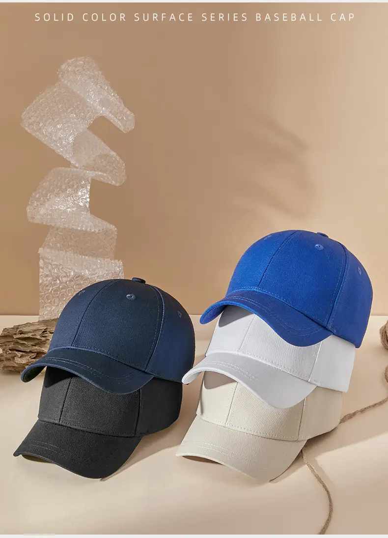 Blue Japanese Light Board Baseball Cap Short Bristle — feature 20