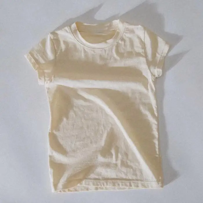 Baby's Black Short Sleeve T-Shirt Crewneck