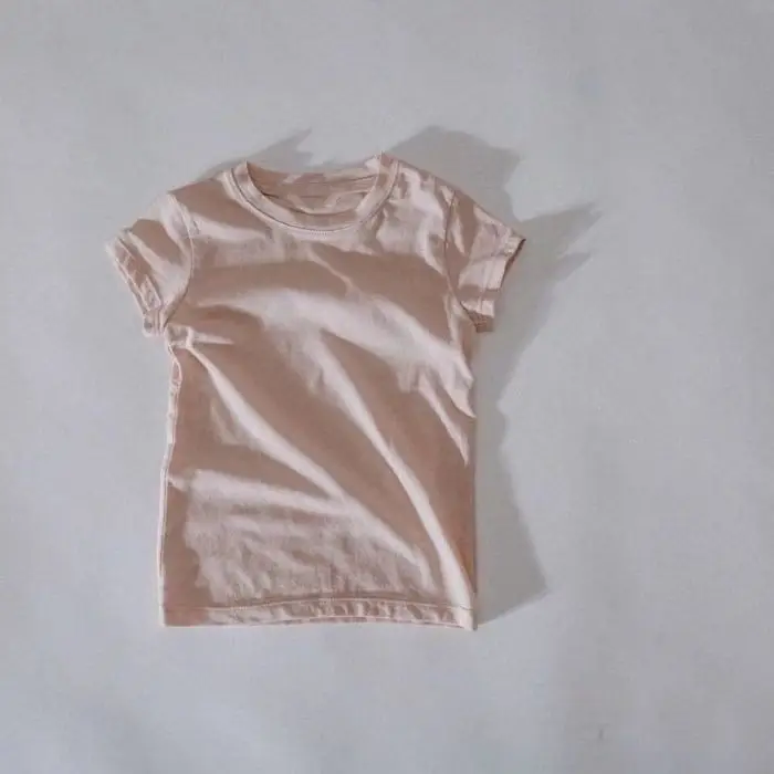 Baby's Black Short Sleeve T-Shirt Crewneck