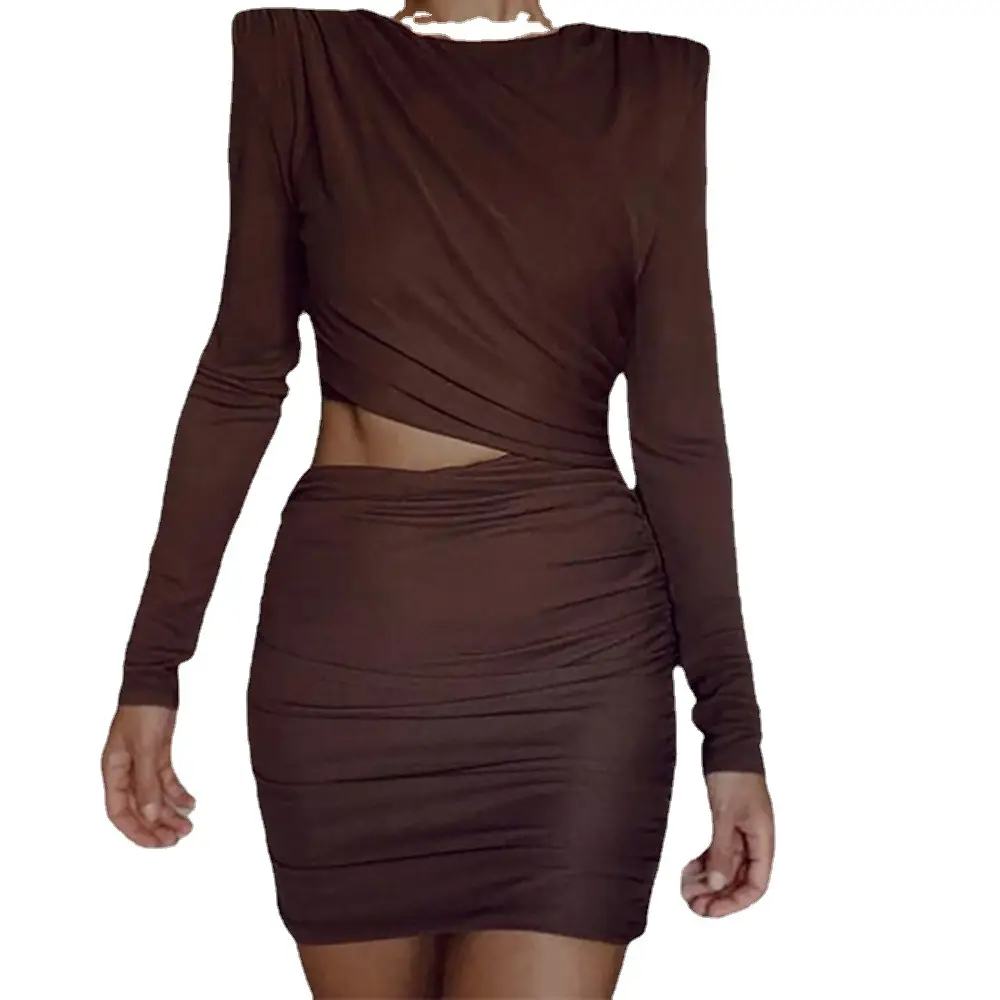 2024 Slim Fit Waist-Revealing Bodycon Dress - Image 8