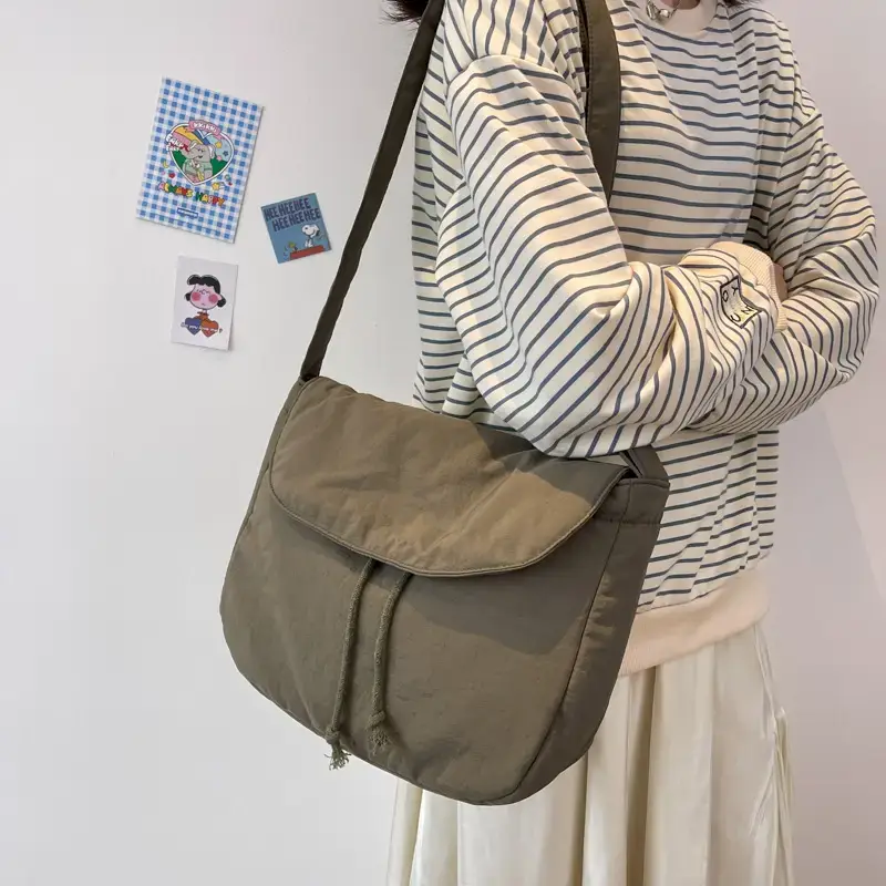 Japanese Messenger Bag Female Student Crossbody Large Capacity Cloth Bag - Image 2