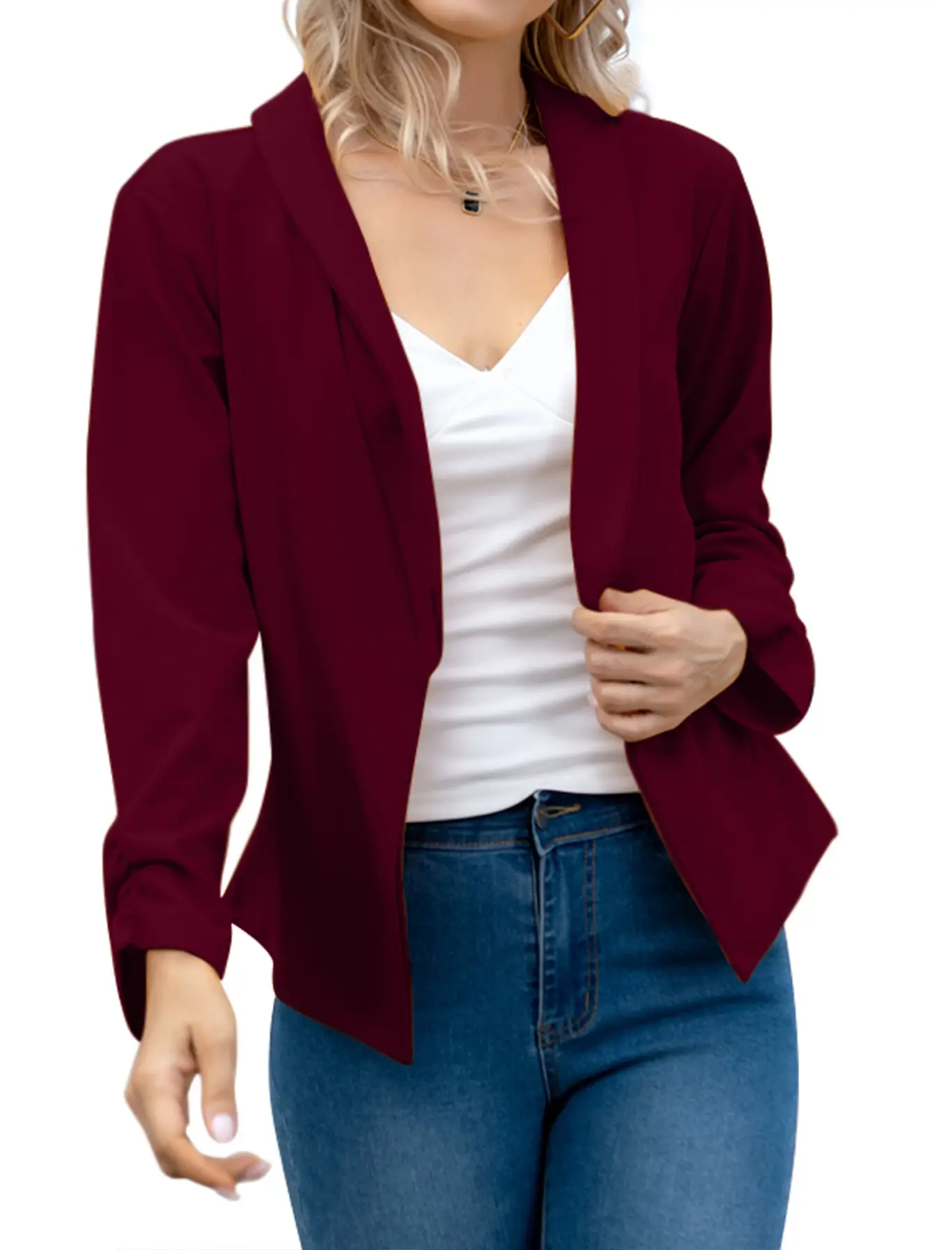 2024 Spring & Fall Double Layer Suit Jacket for Women - Image 7