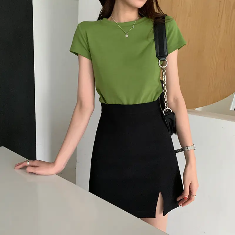Black Split Skirt High Waist Women Spring Summer 2025 β feature 7