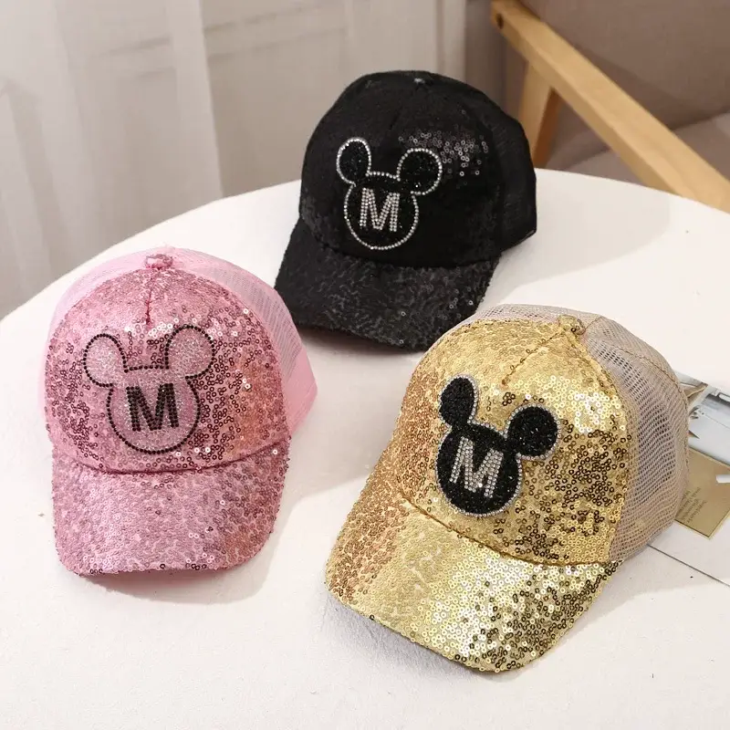 Girls Korean Style Blue Pearl Bow Sun Hat — feature 11