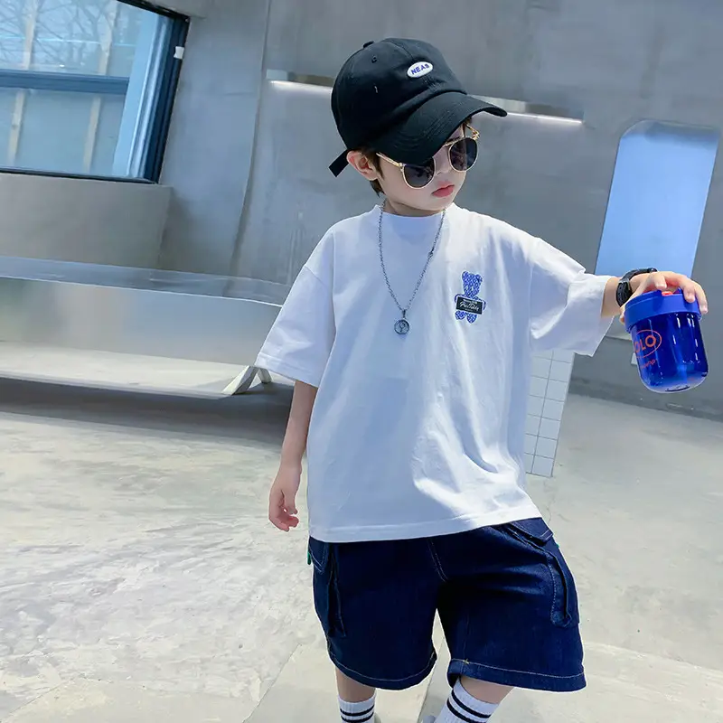 Nasface Lace Boys Cotton T-Shirt Summer 2025 - Image 4