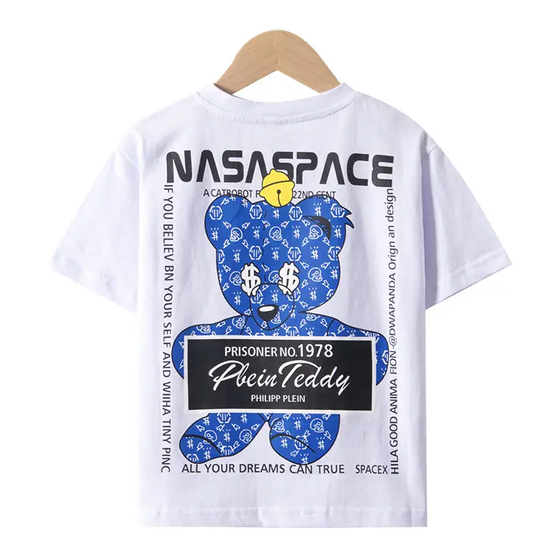 Nasface Lace Boys Cotton T-Shirt Summer 2025 - Image 5
