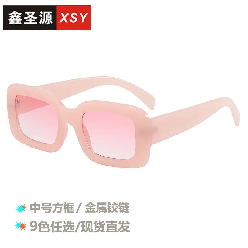 Women's Pink Gradient Sunscreen Sunglasses Wholesale - Image 10
