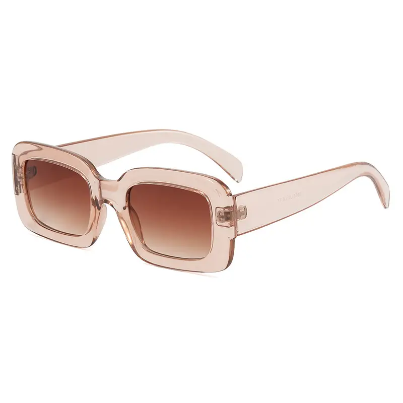 Women's Pink Gradient Sunscreen Sunglasses Wholesale - Image 5