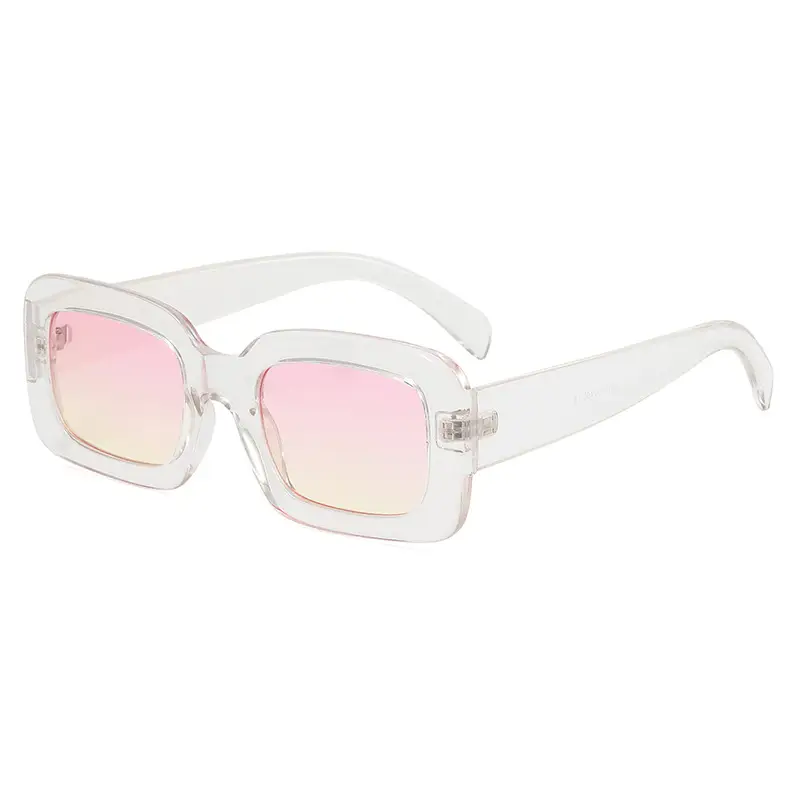 Women's Pink Gradient Sunscreen Sunglasses Wholesale - Image 9