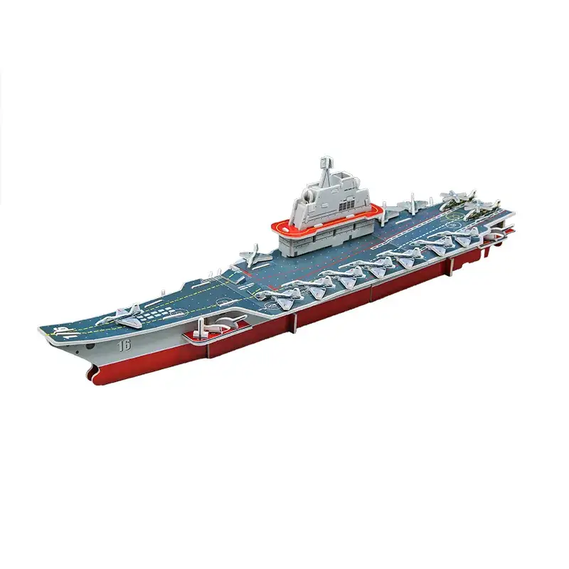 3D Wooden Pirate Ship Puzzle for Kids Educational Toy - Image 11