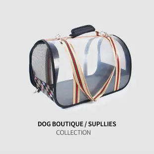 Pet Crossbody Bag Purple Mesh Wide Strap — feature 4