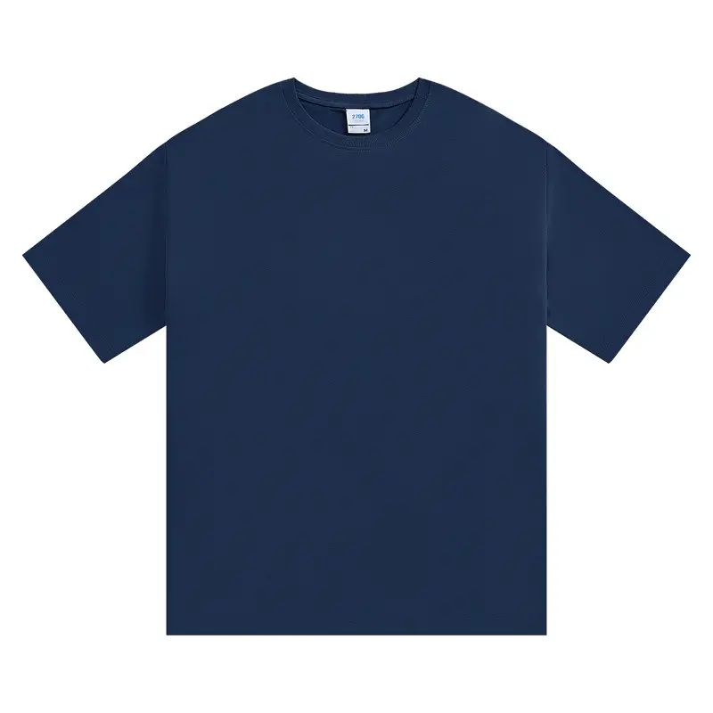 Men's 270g Beige T-Shirt Dropped Shoulder