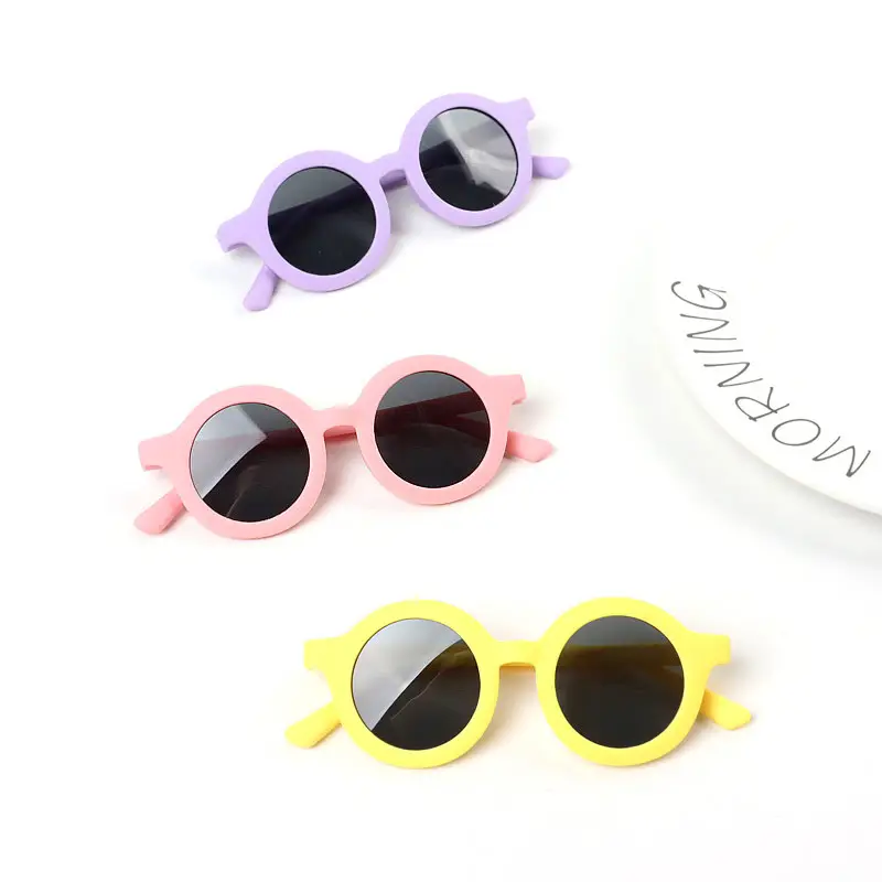 Kids Purple Silicone Polarized Sunglasses Anti-UV - Image 8