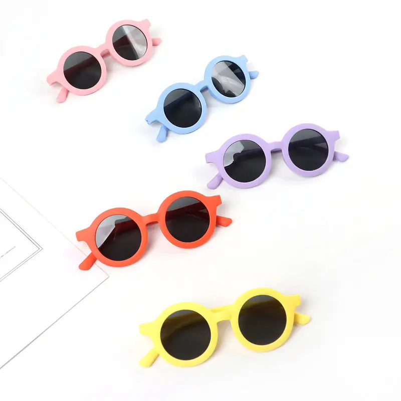 Kids Purple Silicone Polarized Sunglasses Anti-UV - Image 10