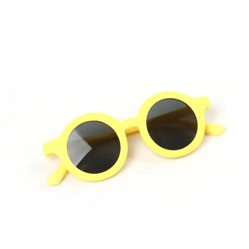 Kids Purple Silicone Polarized Sunglasses Anti-UV - Image 4