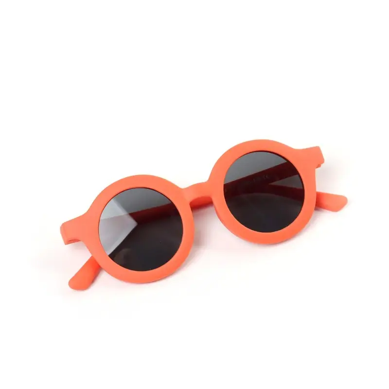 Kids Purple Silicone Polarized Sunglasses Anti-UV - Image 5