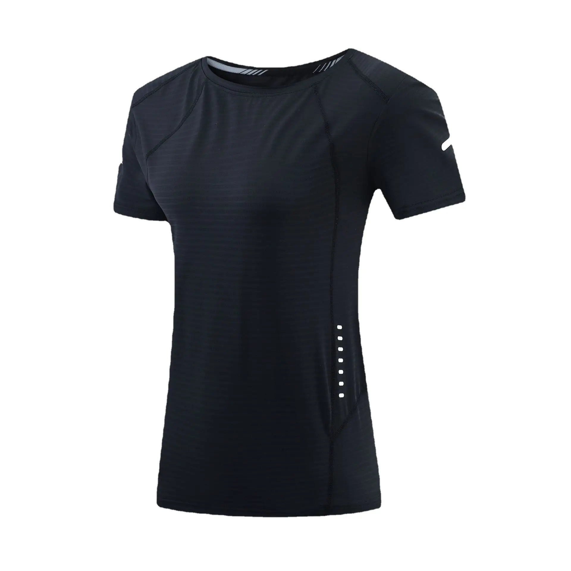 Women Slimming Ice Silk T-Shirt White - Image 9