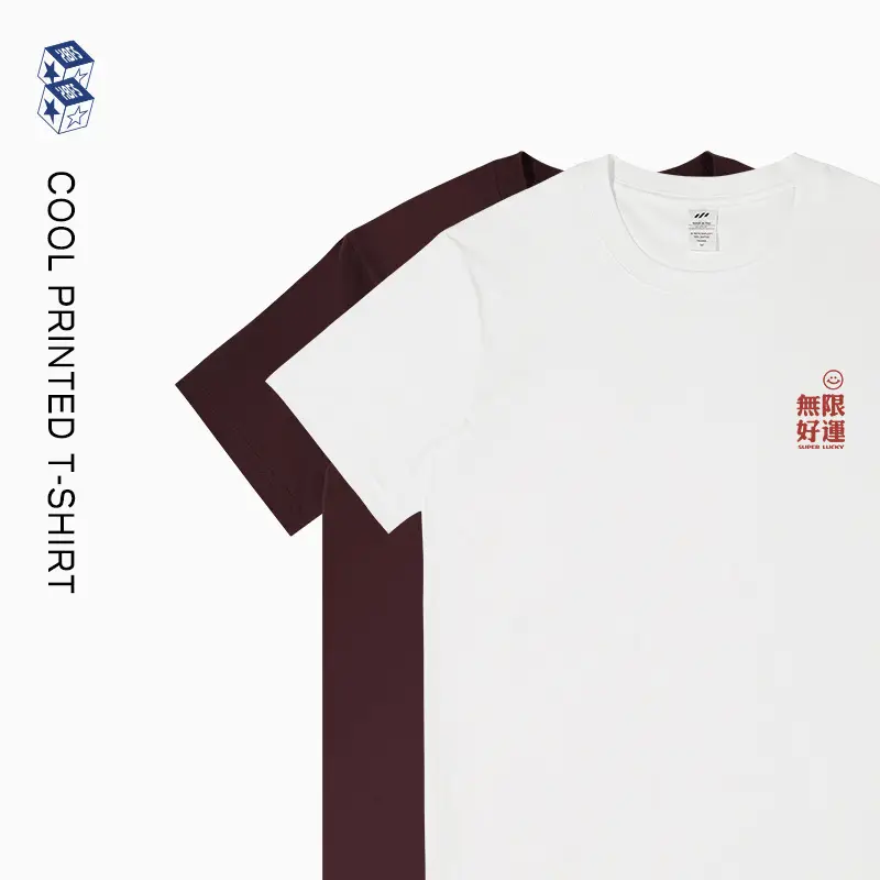 Women's White Niche Print T-Shirt Short Sleeve Cotton - Image 5