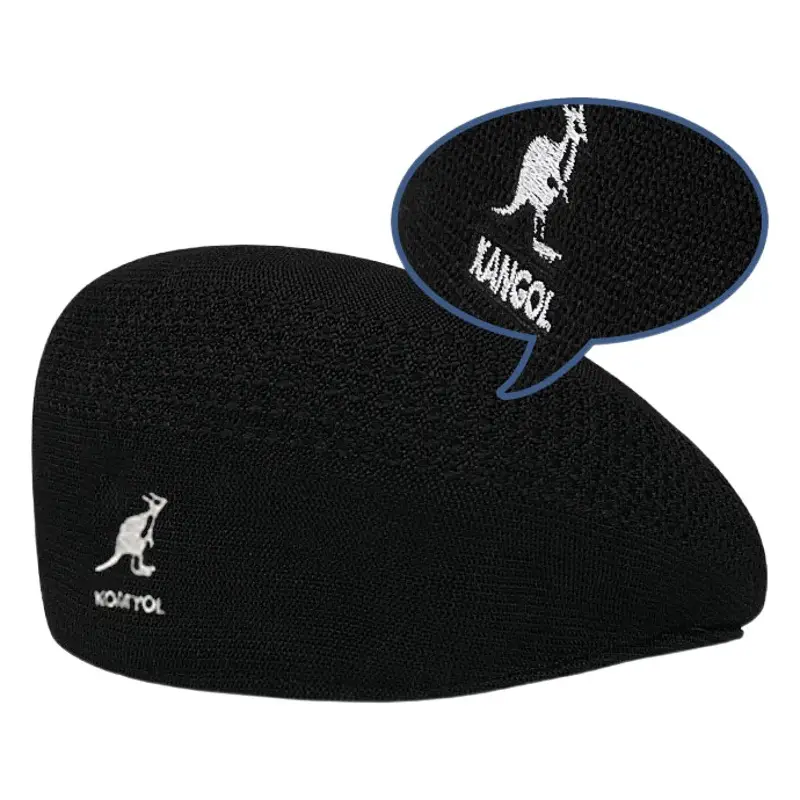Men's Reverse Wear Kangaroo Beret Hat Black Red Blue White