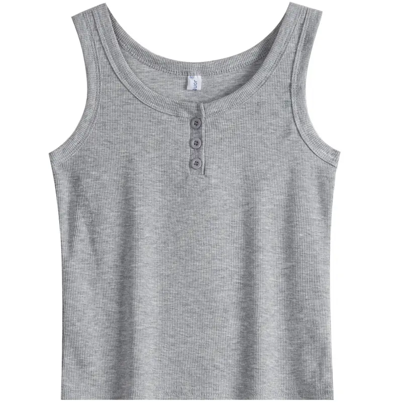 Women's Short Camisole Vest Sweet Hot Slim Fit Summer 2022 - Image 2