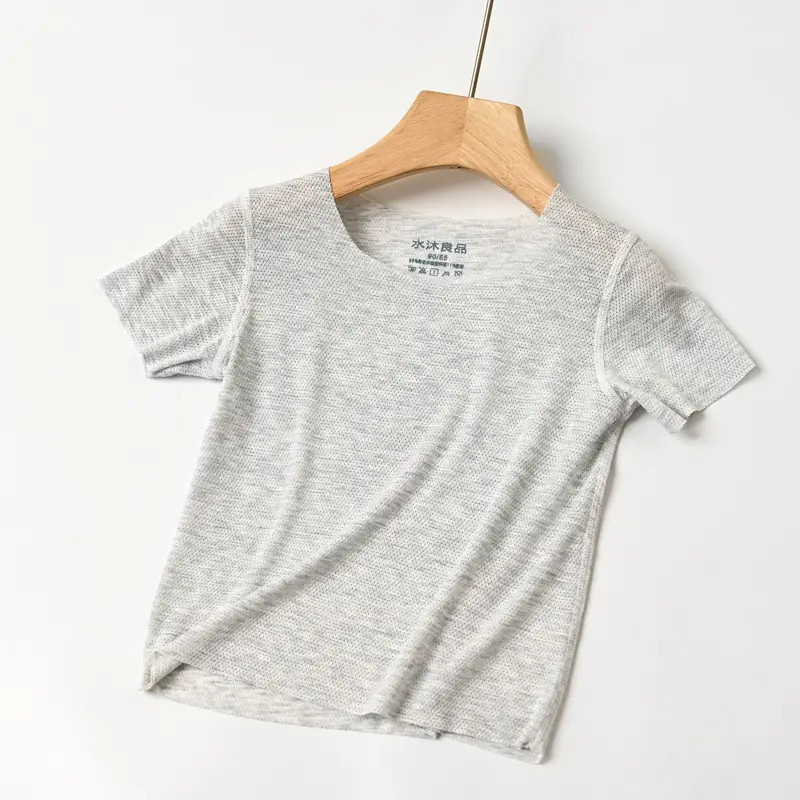 Pink Cotton T-Shirt for Kids Summer Lightweight — feature 19