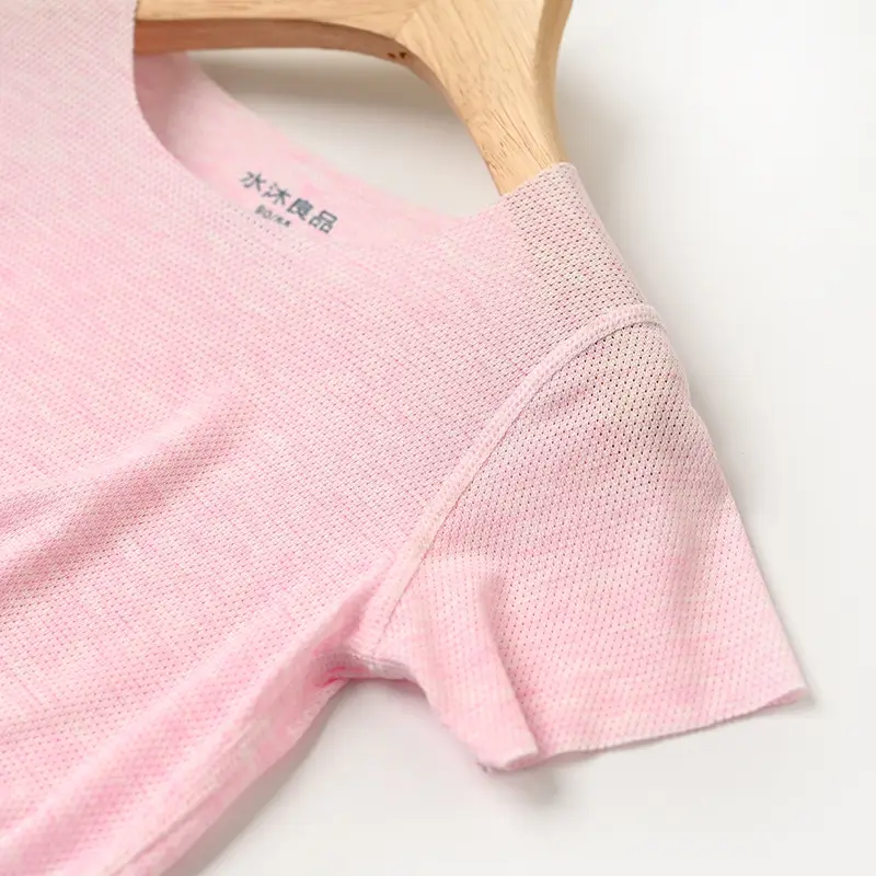 Pink Cotton T-Shirt for Kids Summer Lightweight — feature 25