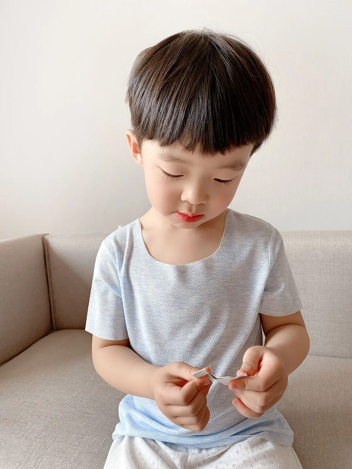 Pink Cotton T-Shirt for Kids Summer Lightweight — feature 5