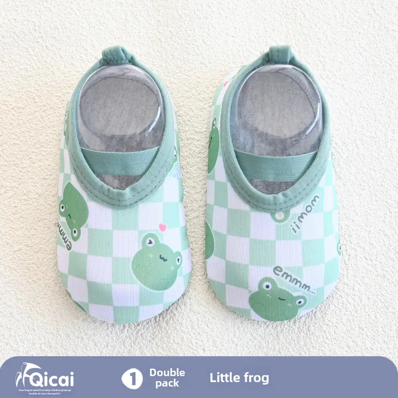 Baby Walking Shoes Red Panda Checkered Soft Soles