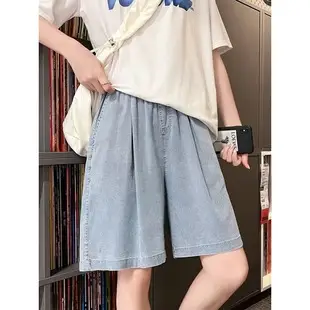 Plus Size Dark Blue Retro Hottie A-Line Denim Skirt — feature 18